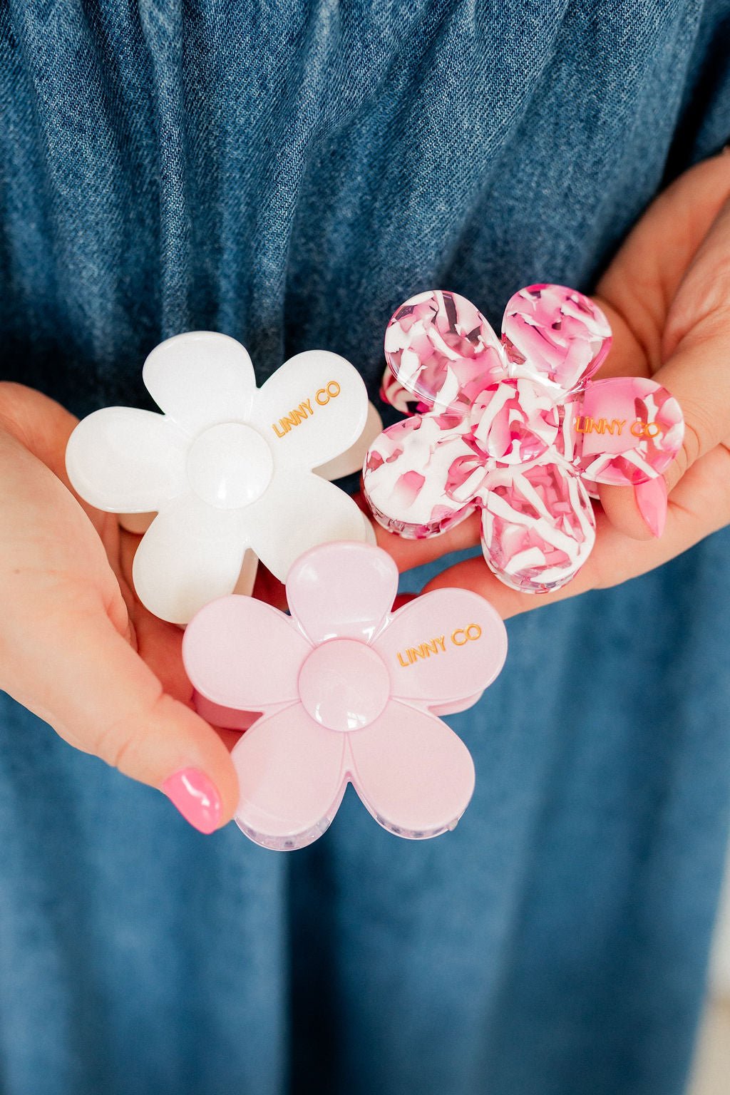 Hair Clip - Gigi Bubble Gum Pink - Aaria Tees Aaria Tees