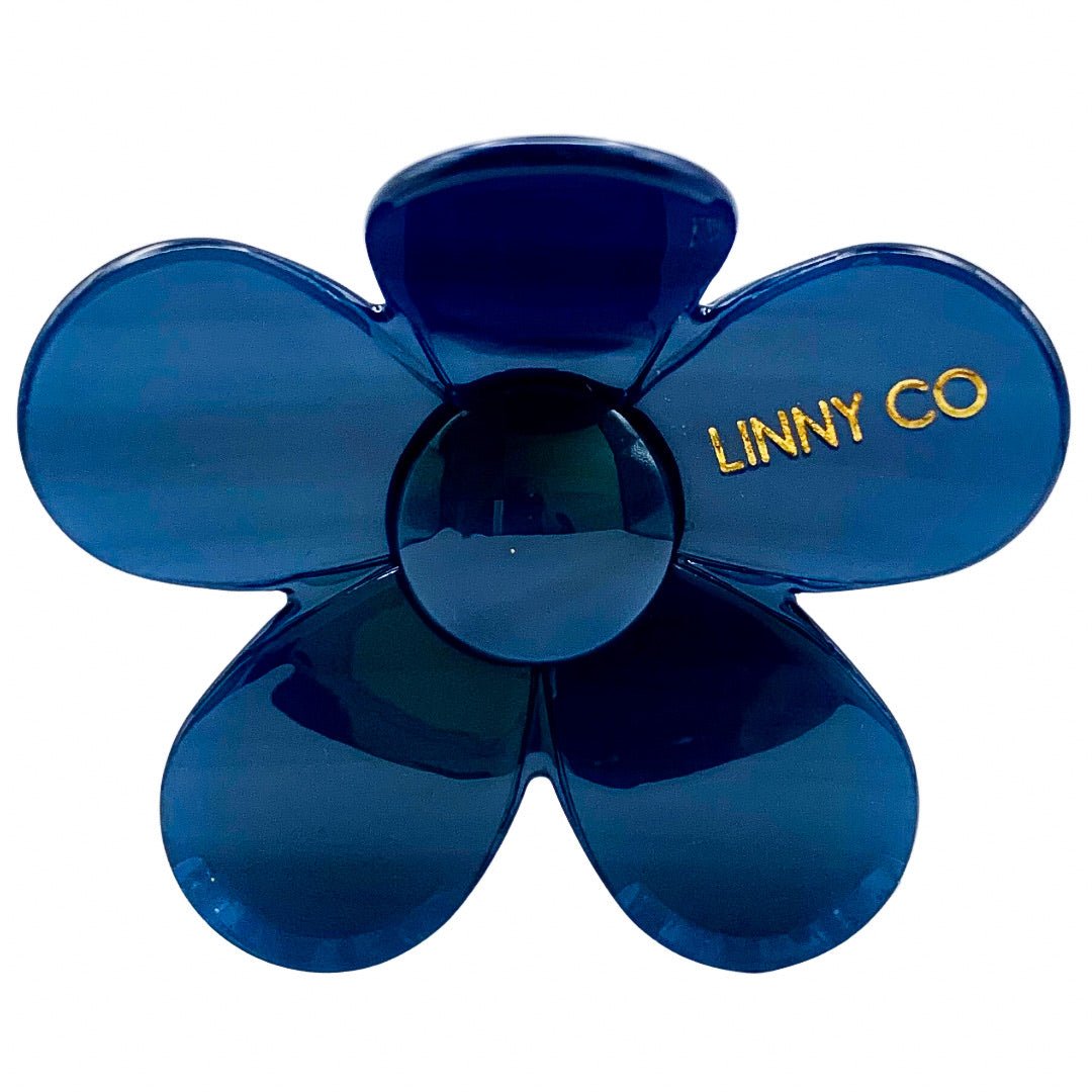 Hair Clip - Gigi - Navy Blue - Aaria Tees