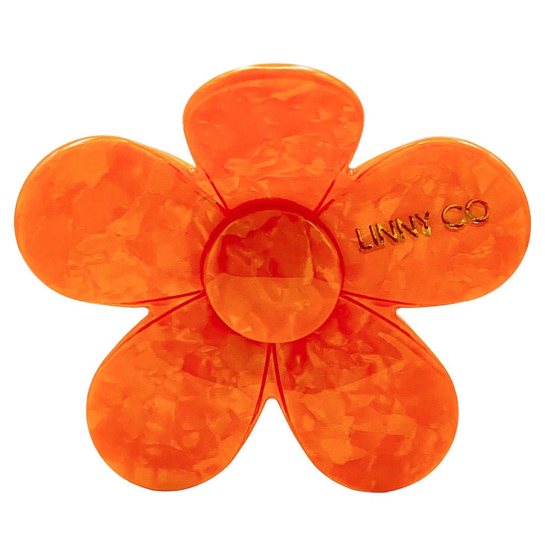 Hair Clip - Gigi Orange - Aaria Tees Aaria Tees