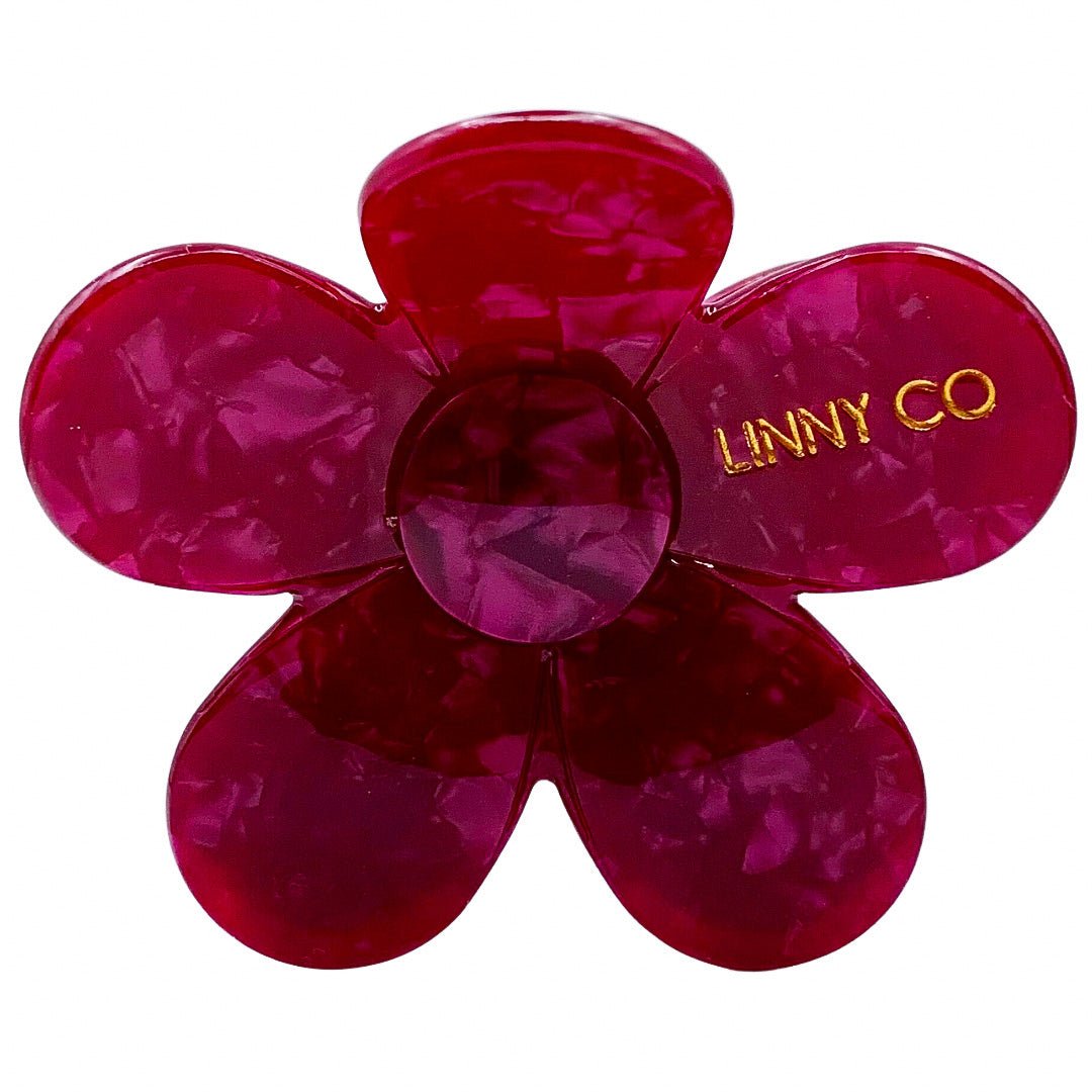 Hair Clip - Gigi - Pinot Noir - Aaria Tees Aaria Tees