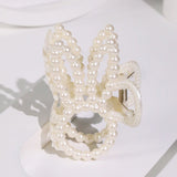 Hair Clip - Paris Pearl Bunny - Aaria Tees Aaria Tees