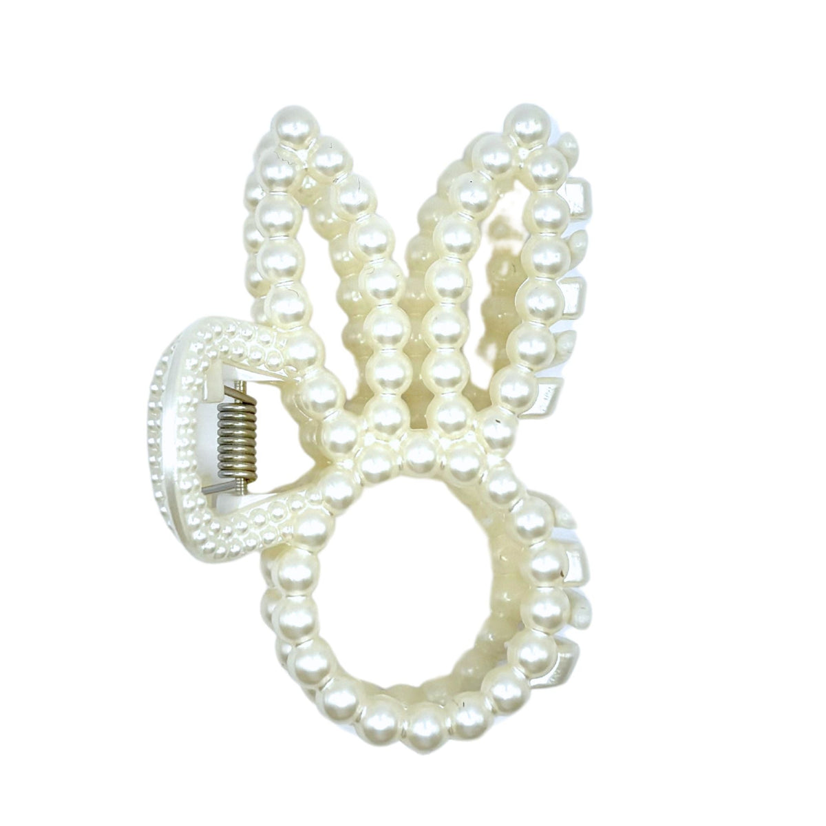 Hair Clip - Paris Pearl Bunny - Aaria Tees