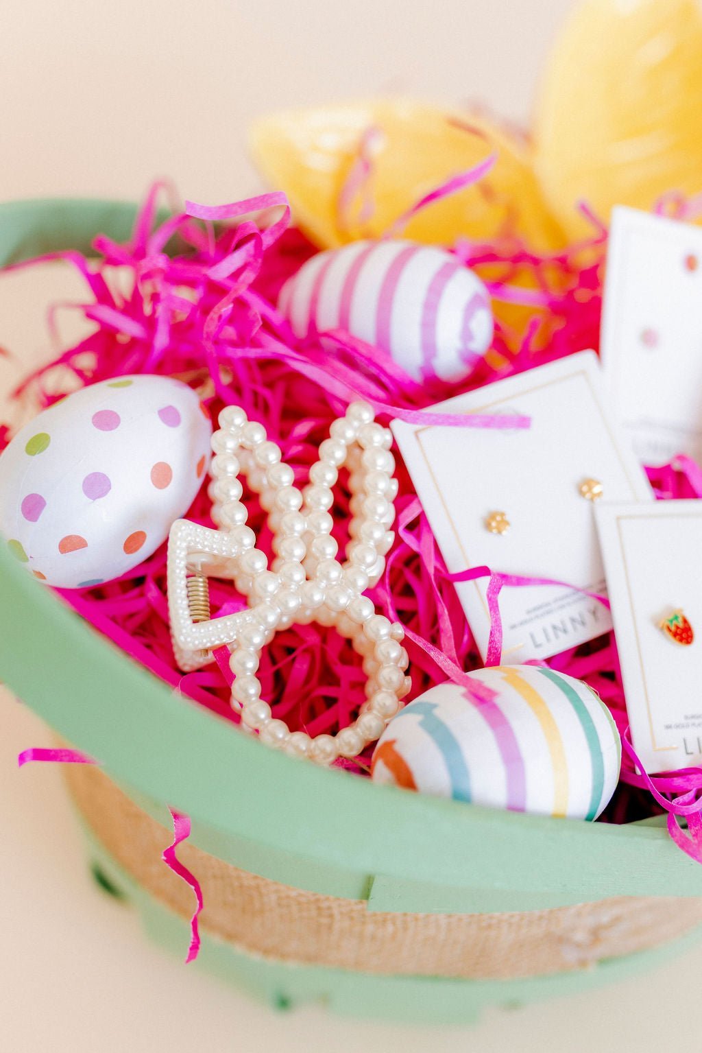 Hair Clip - Paris Pearl Bunny - Aaria Tees Aaria Tees
