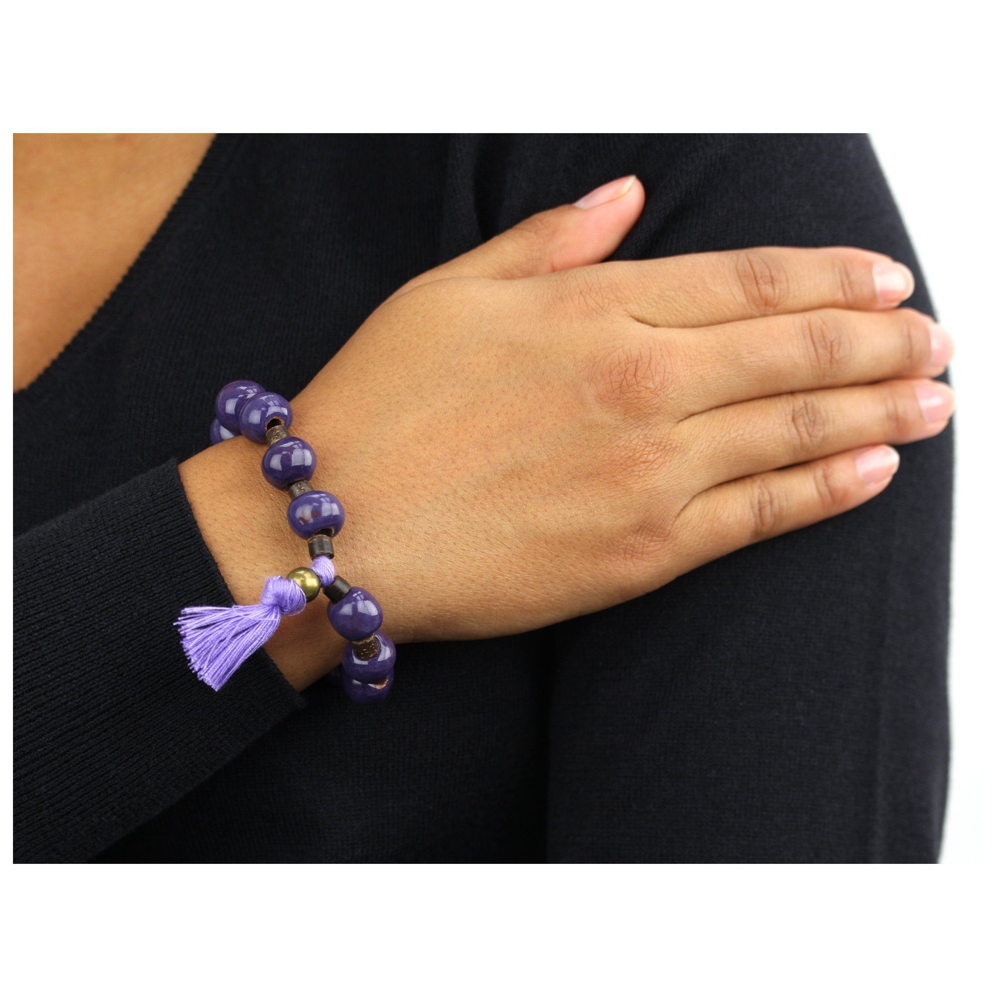 Haiti Tassel Bracelet - Aaria Tees Aaria Tees