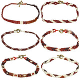 Haitian Bead Weaver Earth Tone Bracelet - Aaria Tees Aaria Tees