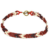 Haitian Bead Weaver Earth Tone Bracelet - Aaria Tees Aaria Tees