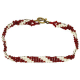 Haitian Bead Weaver Earth Tone Bracelet - Aaria Tees Aaria Tees
