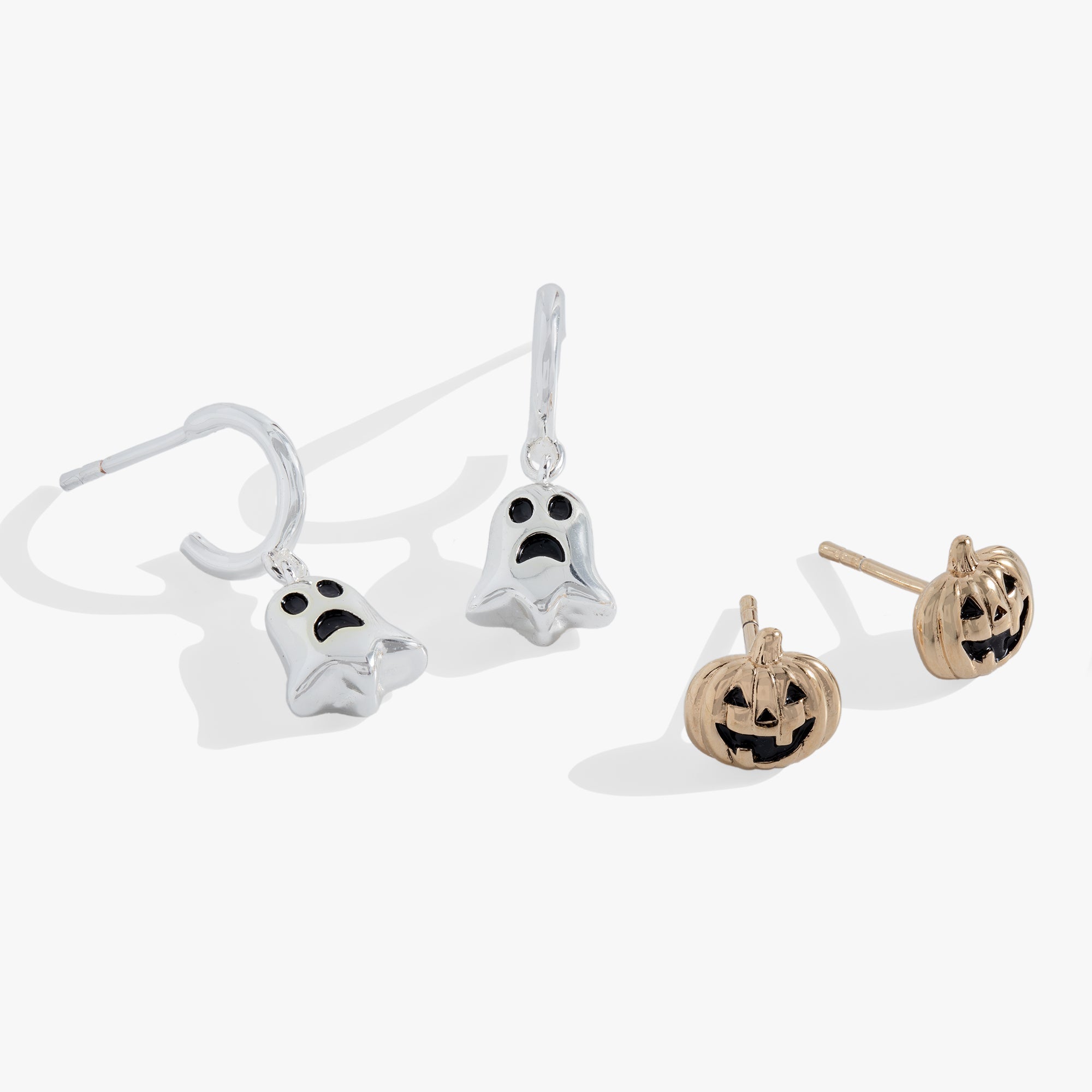 Ghost and Pumpkin Earring Set - Aaria Tees Aaria Tees