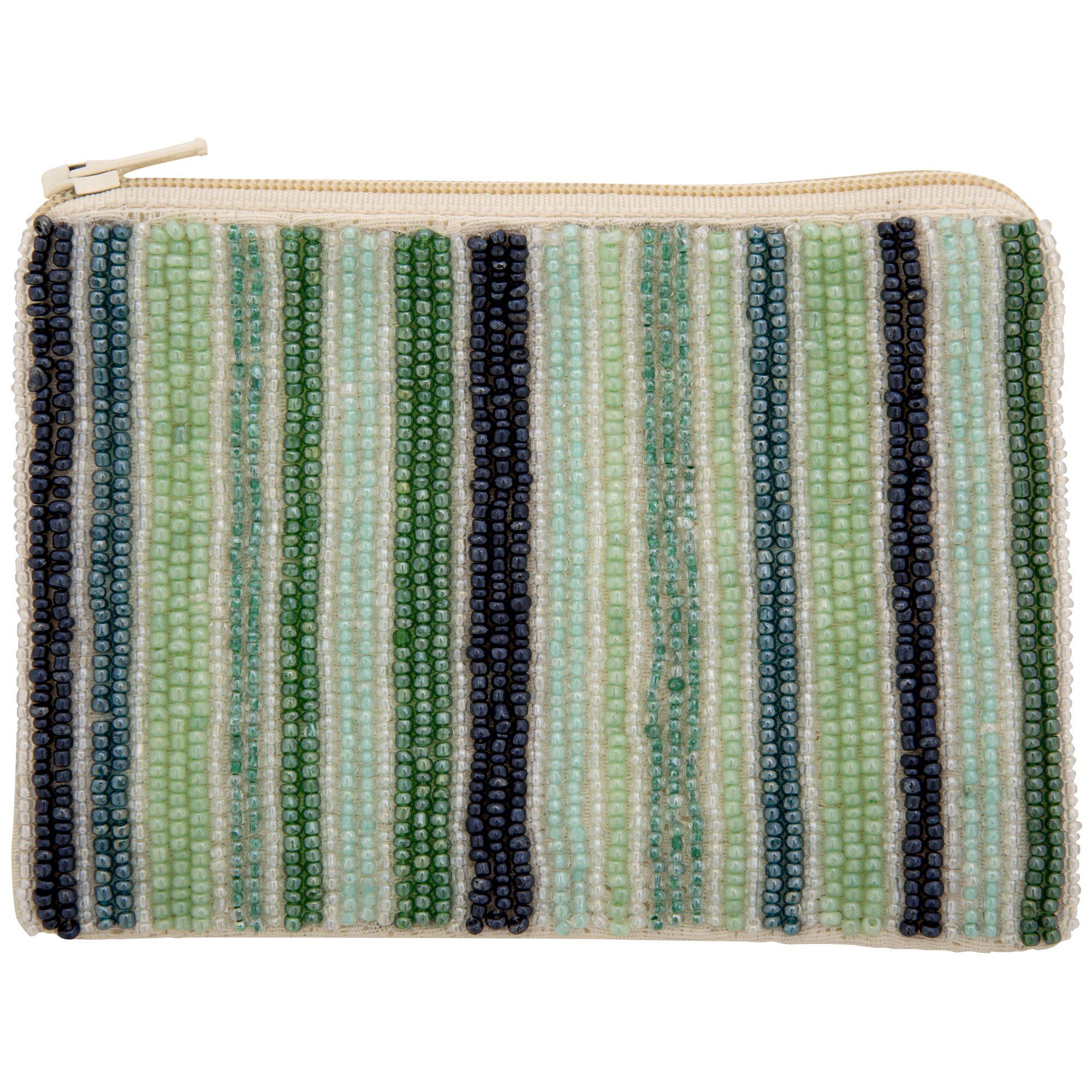 Hand-Beaded Horizon Pouch - Aaria Tees Aaria Tees