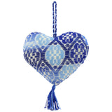 Hand-Embroidered Heart Ornament - Aaria Tees Aaria Tees