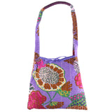 Hand Stitched Kantha Hobo Bag - Aaria Tees Aaria Tees