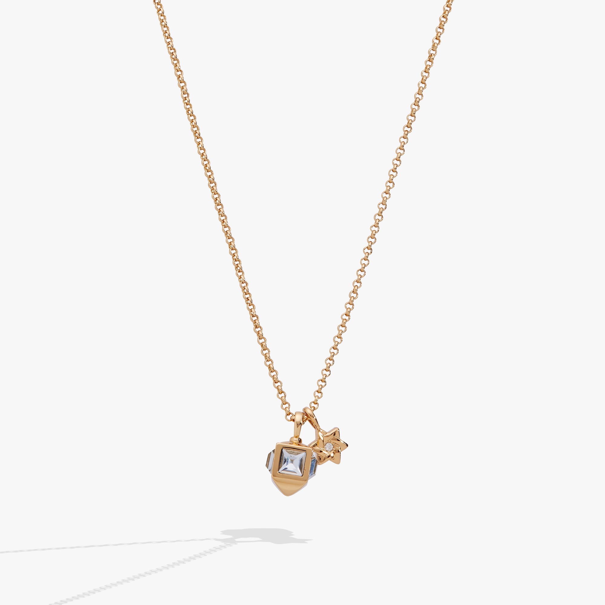 Hanukkah Star of David and Dreidel Pendant Necklace - Aaria Tees Aaria Tees