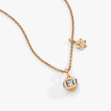 Hanukkah Star of David and Dreidel Pendant Necklace - Aaria Tees Aaria Tees
