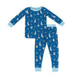 Hanukkah Pets (Long Sleeve PJ) - Blue - Aaria Tees Aaria Tees