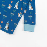 Hanukkah Pets (Long Sleeve PJ) - Blue - Aaria Tees Aaria Tees