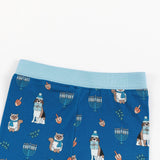 Hanukkah Pets (Long Sleeve PJ) - Blue - Aaria Tees Aaria Tees