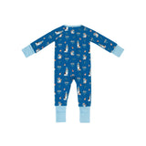 Hanukkah Pets (Convertible Zip Footies) - Blue - Aaria Tees Aaria Tees