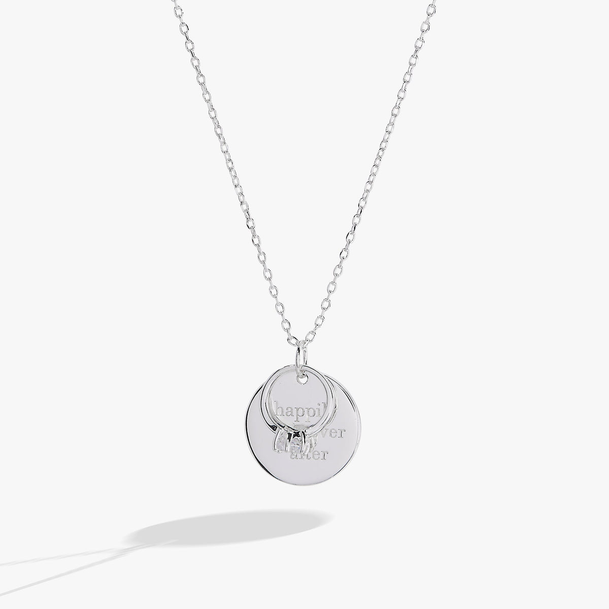 “Happily Ever After” Duo Charm Pendant Necklace - Aaria Tees