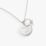 “Happily Ever After” Duo Charm Pendant Necklace - Aaria Tees Aaria Tees