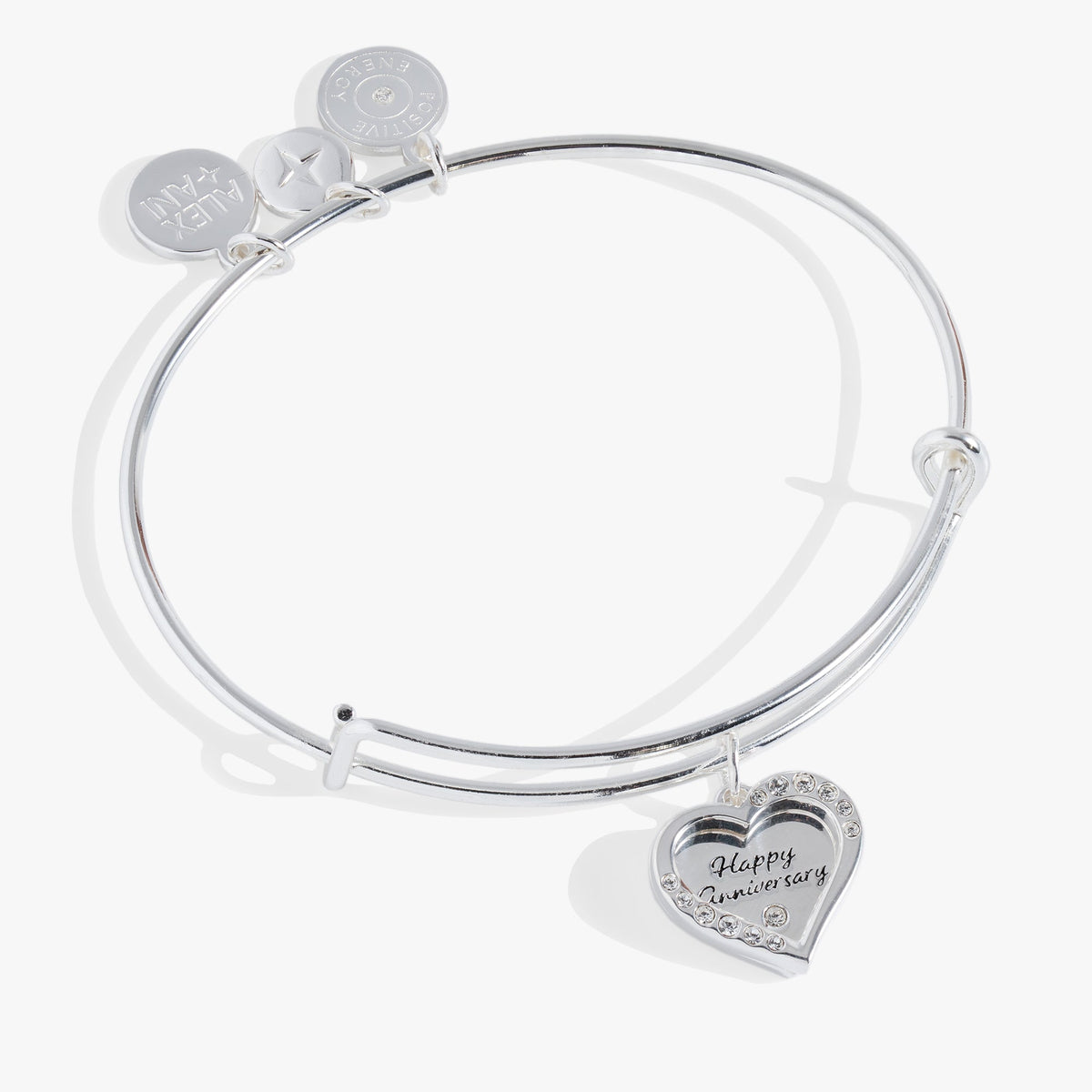 Anniversary Heart Bangle - Aaria Tees