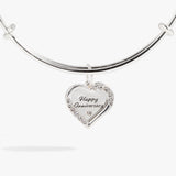 Anniversary Heart Bangle - Aaria Tees Aaria Tees