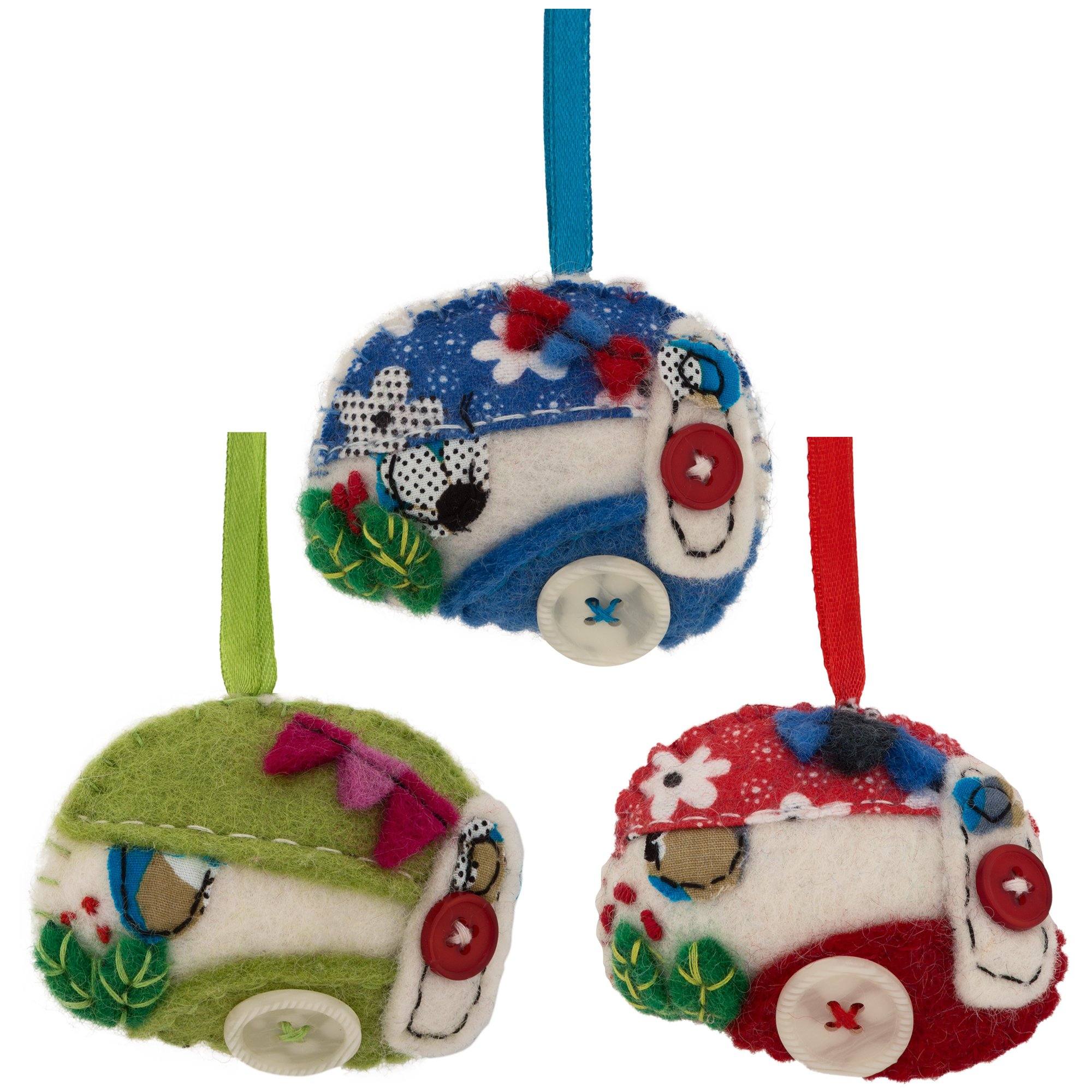 Happy Camper Ornament - Aaria Tees Aaria Tees