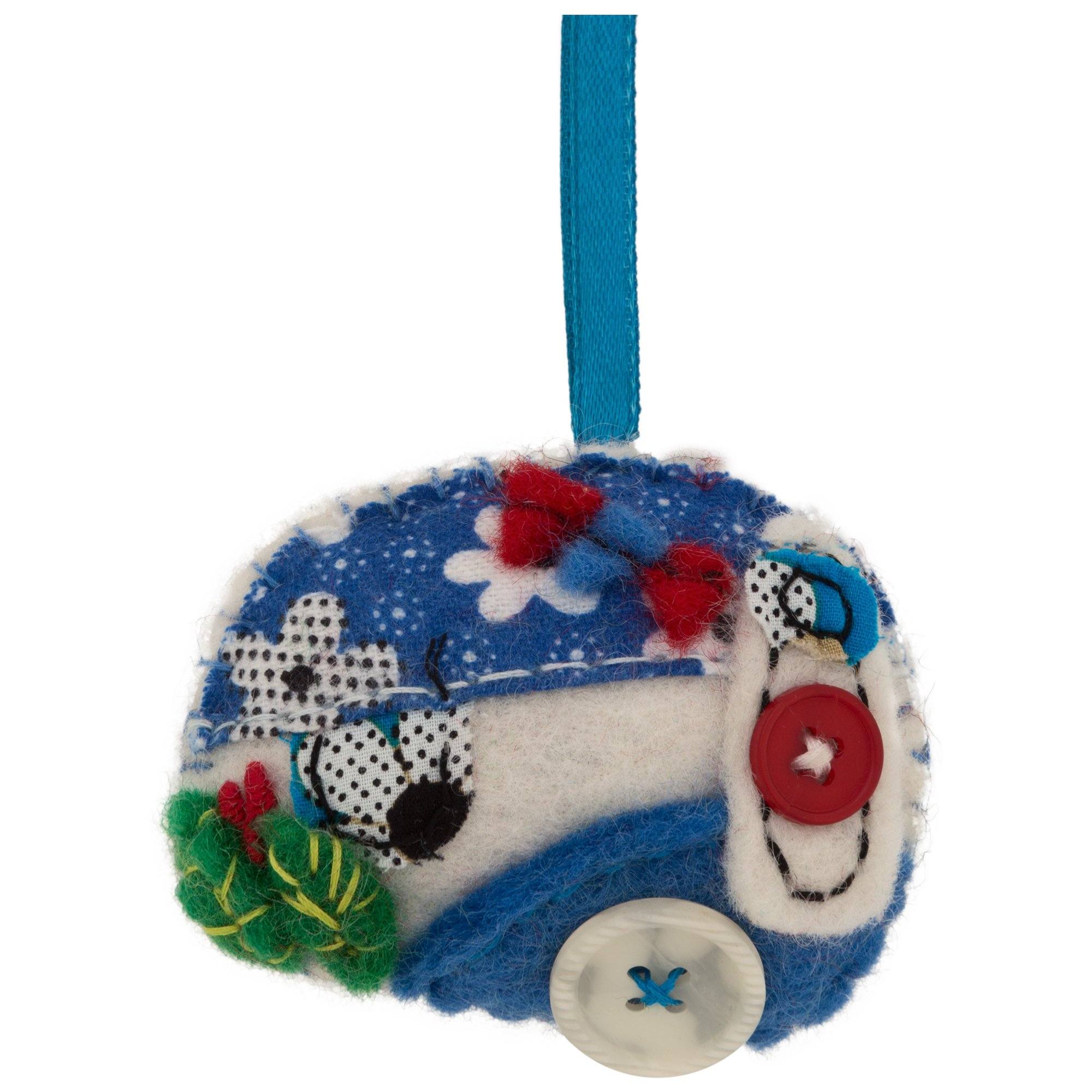 Happy Camper Ornament - Aaria Tees Aaria Tees
