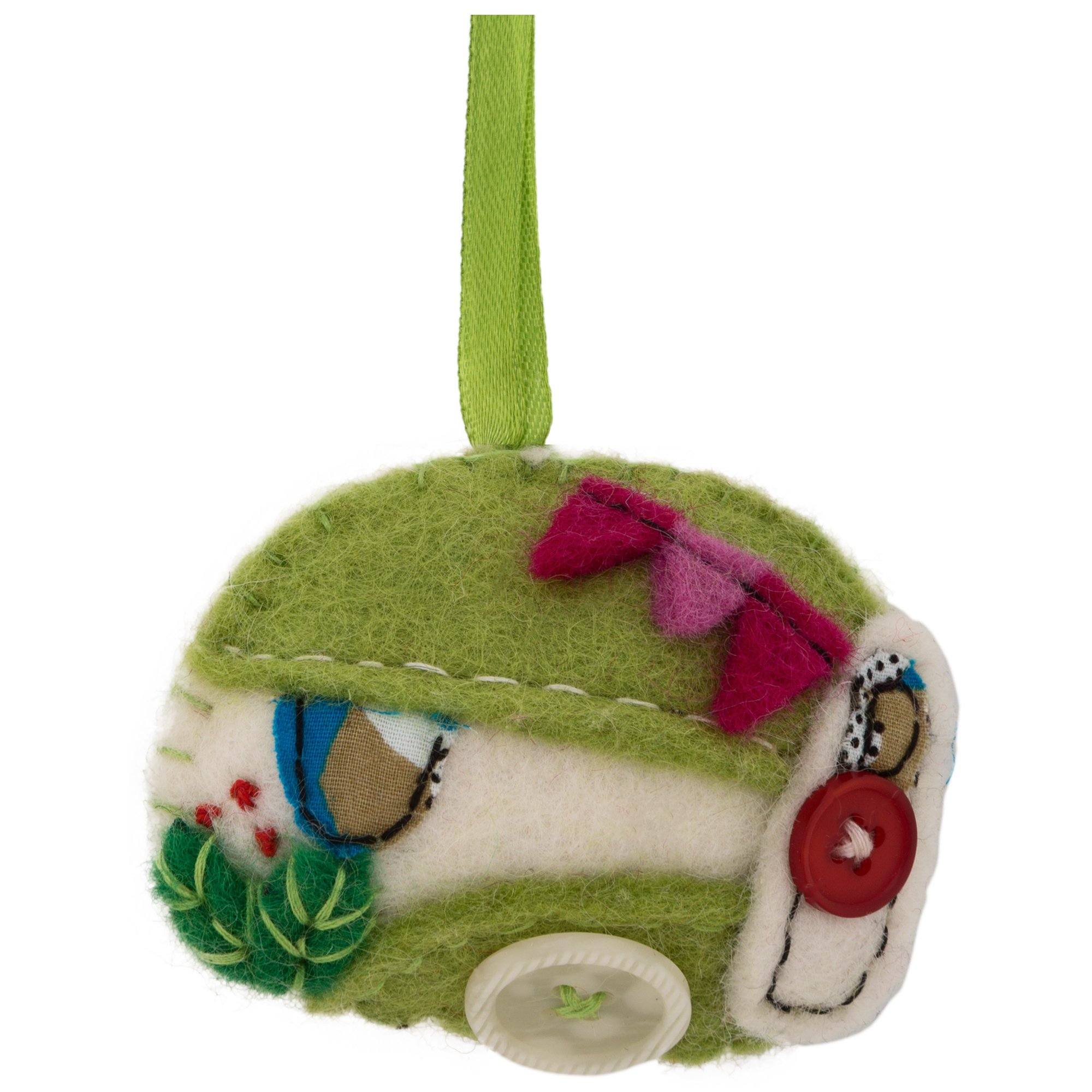 Happy Camper Ornament - Aaria Tees Aaria Tees