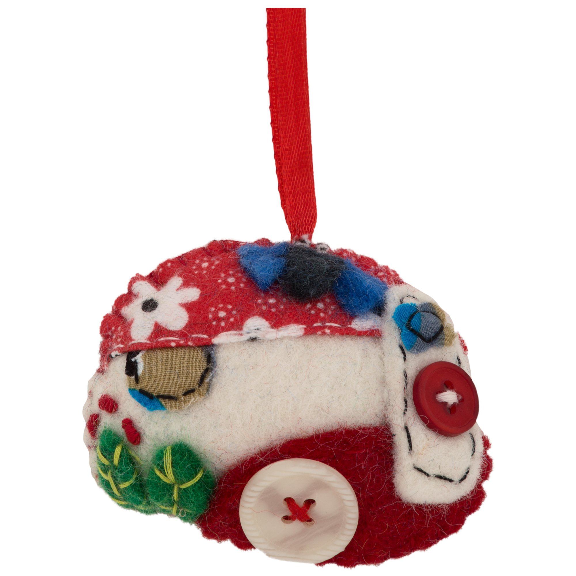 Happy Camper Ornament - Aaria Tees Aaria Tees