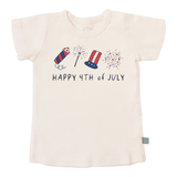 graphic tee | happy 4th of july rocket - Aaria Tees Aaria Tees