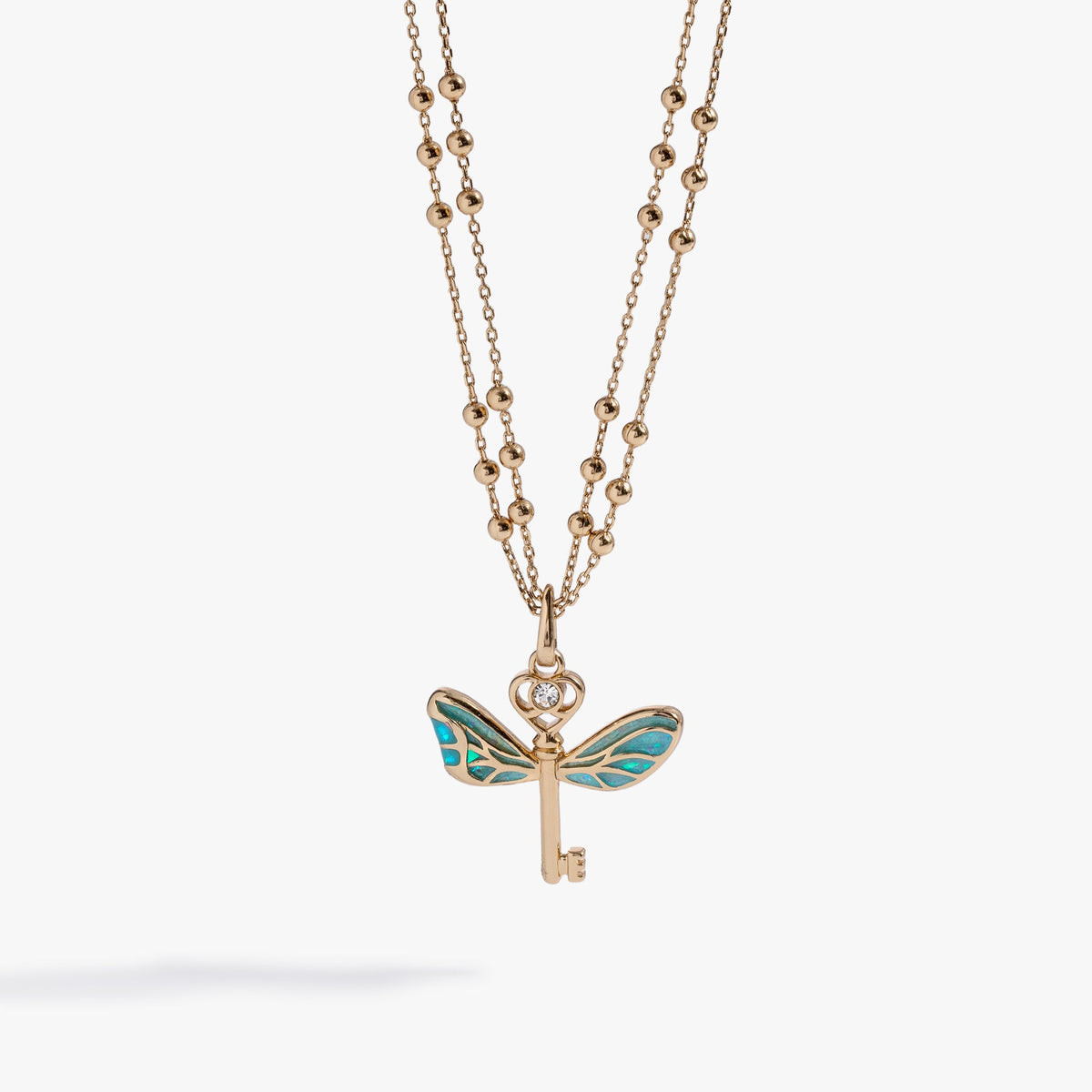 Harry Potter™ Flying Keys Necklace - Aaria Tees