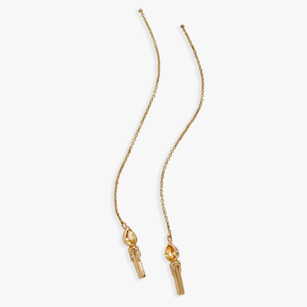 Harry Potter™ Great Hall Candle Threader Earrings - Aaria Tees