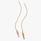 Harry Potter™ Great Hall Candle Threader Earrings - Aaria Tees Aaria Tees