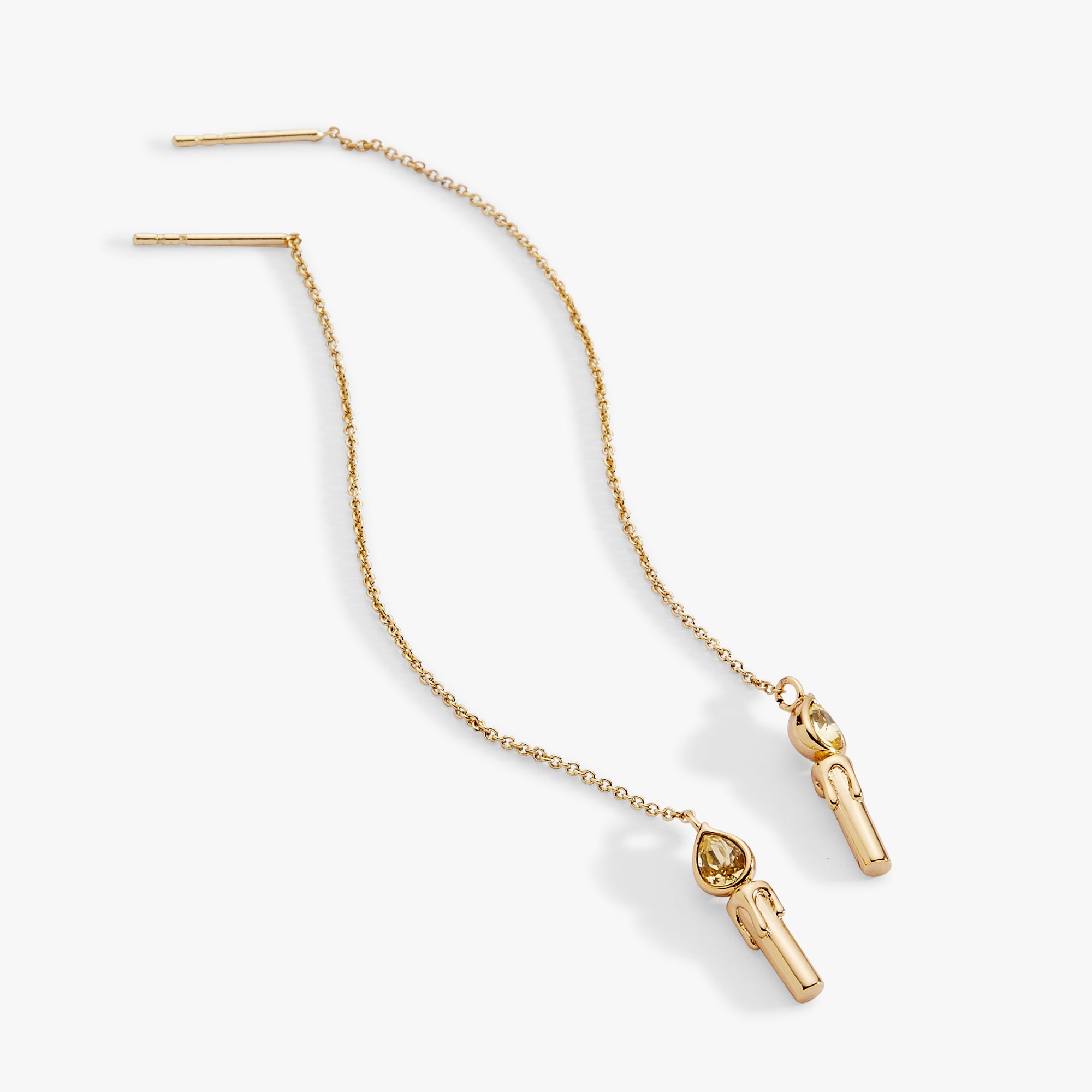 Harry Potter™ Great Hall Candle Threader Earrings - Aaria Tees Aaria Tees