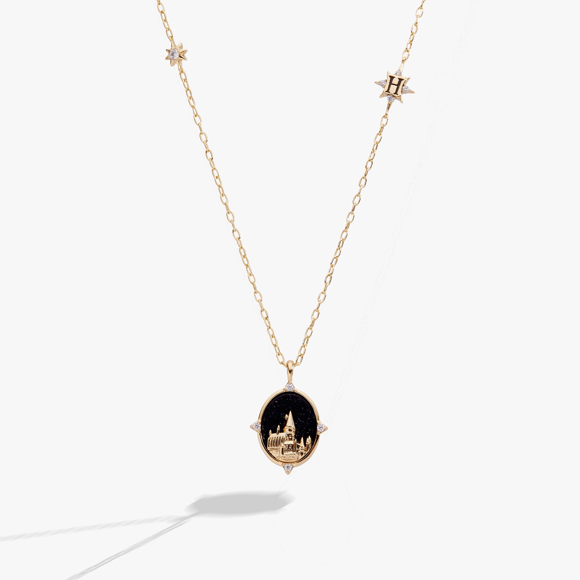 Harry Potter™ Hogwarts Pendant Necklace - Aaria Tees Aaria Tees