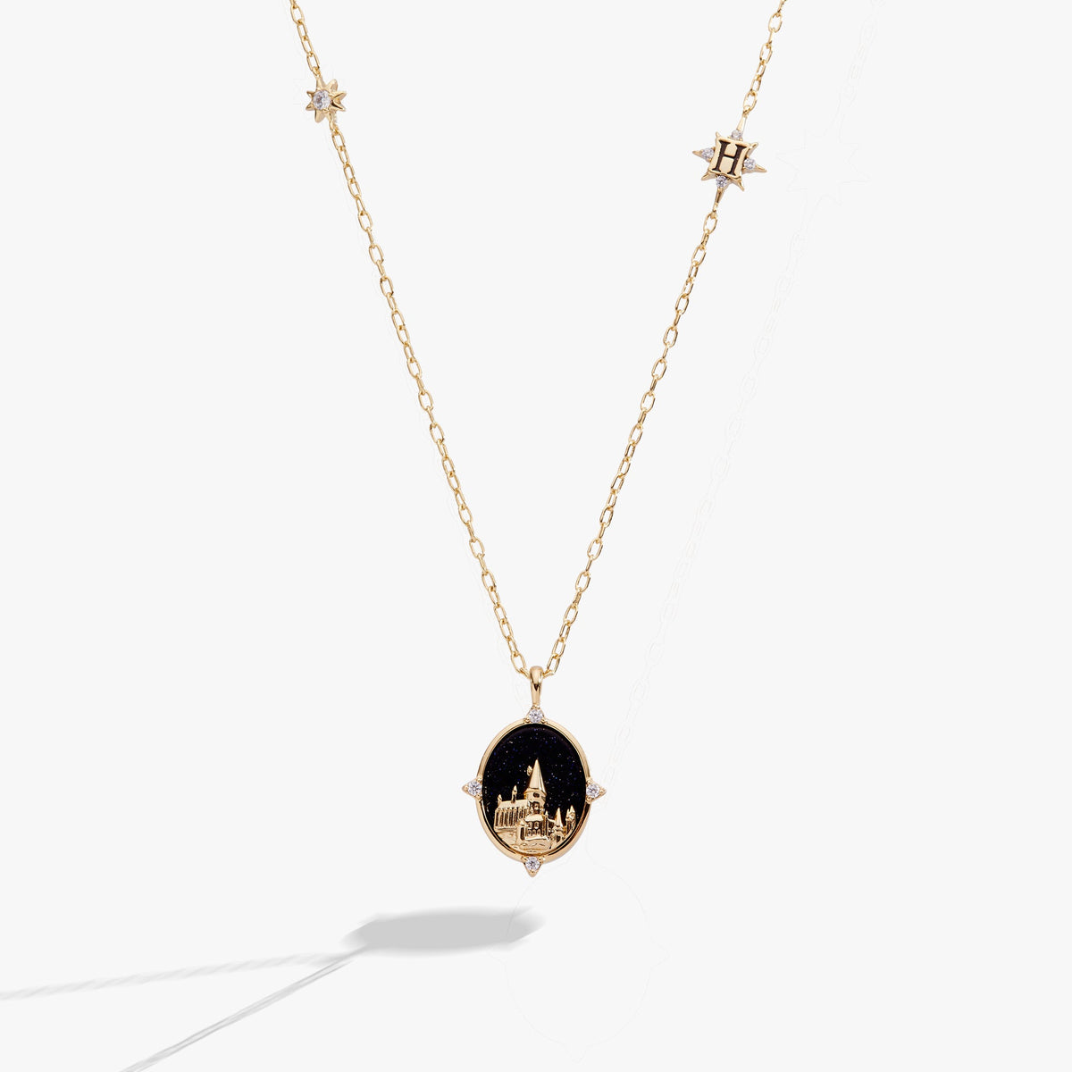 Harry Potter™ Hogwarts Pendant Necklace - Aaria Tees