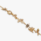 Harry Potter™ Mixed Icon Inline Charm Bracelet - Aaria Tees Aaria Tees