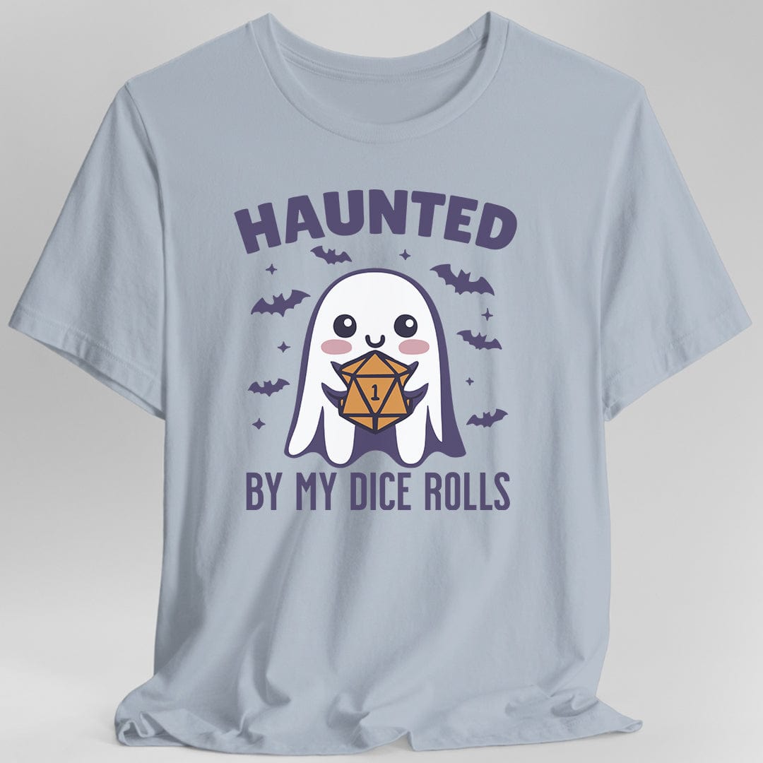 Haunted By My Dice Rolls Halloween T-Shirt - Aaria Tees Aaria Tees