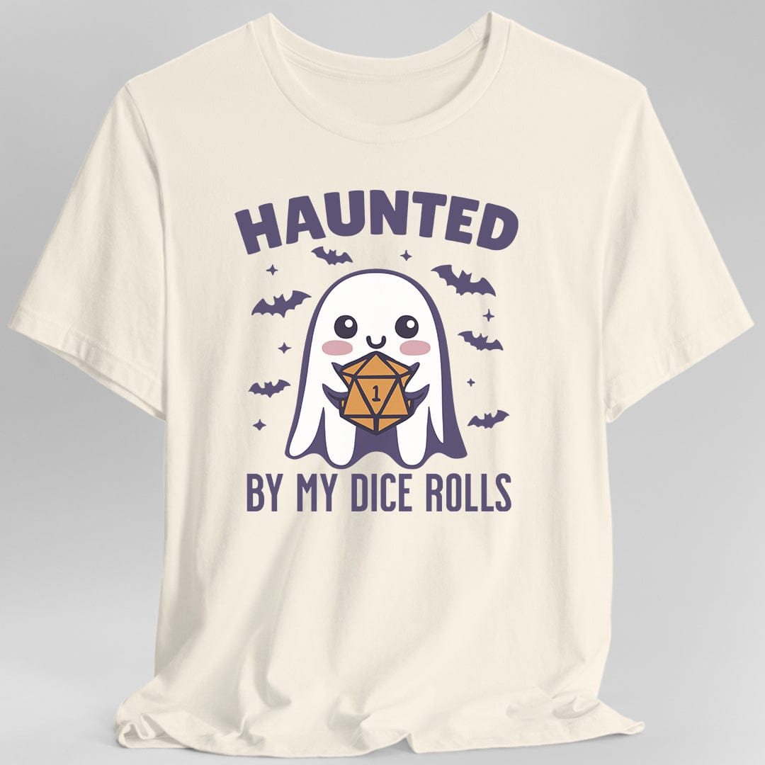 Haunted By My Dice Rolls Halloween T-Shirt - Aaria Tees Aaria Tees