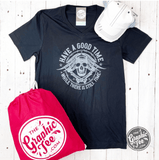 Have a Good Time While There is Still Time V-Neck Tee - Aaria Tees Aaria Tees