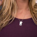 Heart & Paw Sterling Necklace - Aaria Tees Aaria Tees