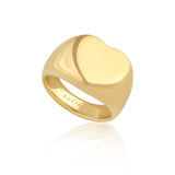 Heart Signet Ring Aaria Tees