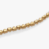 Heart Charm Tennis Bracelet - Aaria Tees Aaria Tees