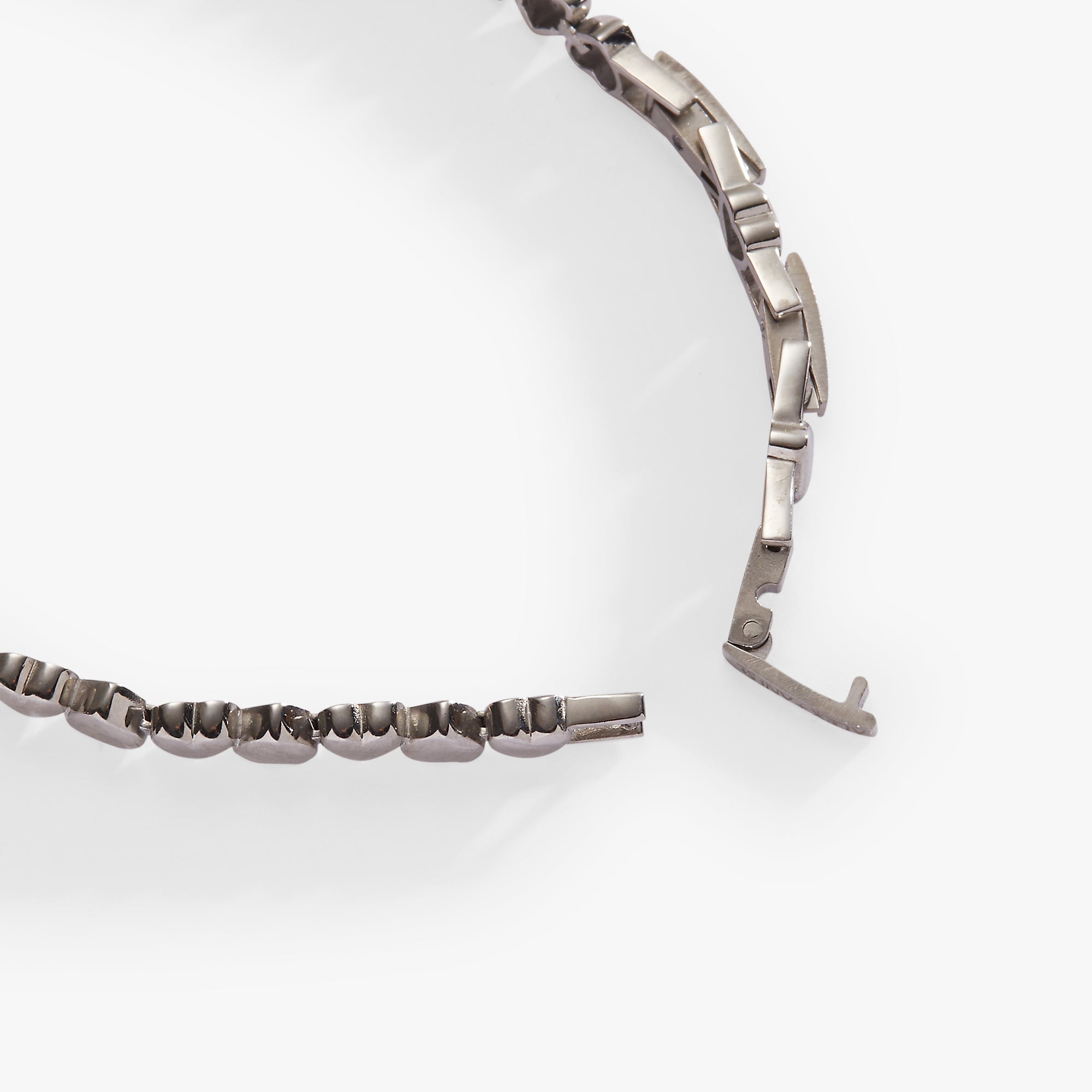 Heart Charm Tennis Bracelet - Aaria Tees Aaria Tees