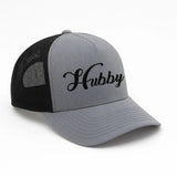 Embroidered Hubby Trucker Hat – Classic Mesh Cap for Wedding or Anniversary - Aaria Tees Aaria Tees