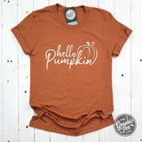 Hello Pumpkin Short Sleeve Tee - Aaria Tees Aaria Tees