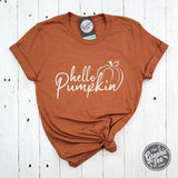 Hello Pumpkin Short Sleeve Tee - Aaria Tees Aaria Tees