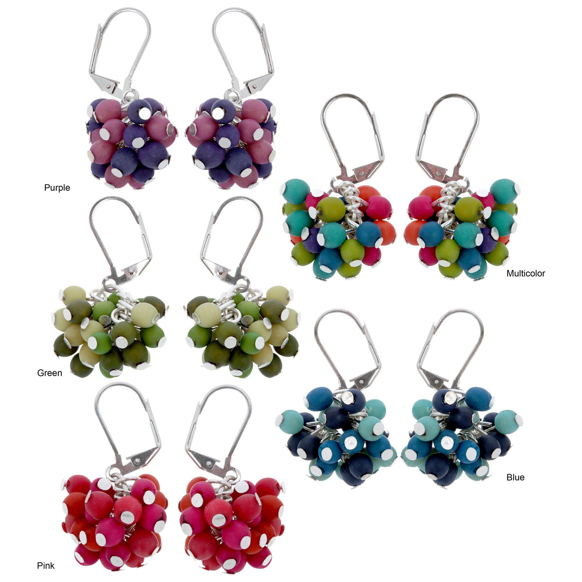 Her Colorful Nature Earrings - Aaria Tees Aaria Tees