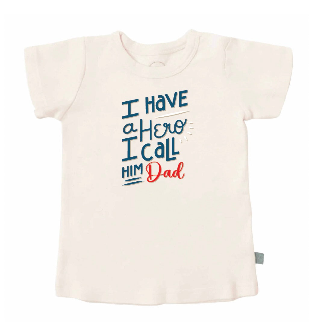 graphic tee | Hero Dad - Aaria Tees Aaria Tees