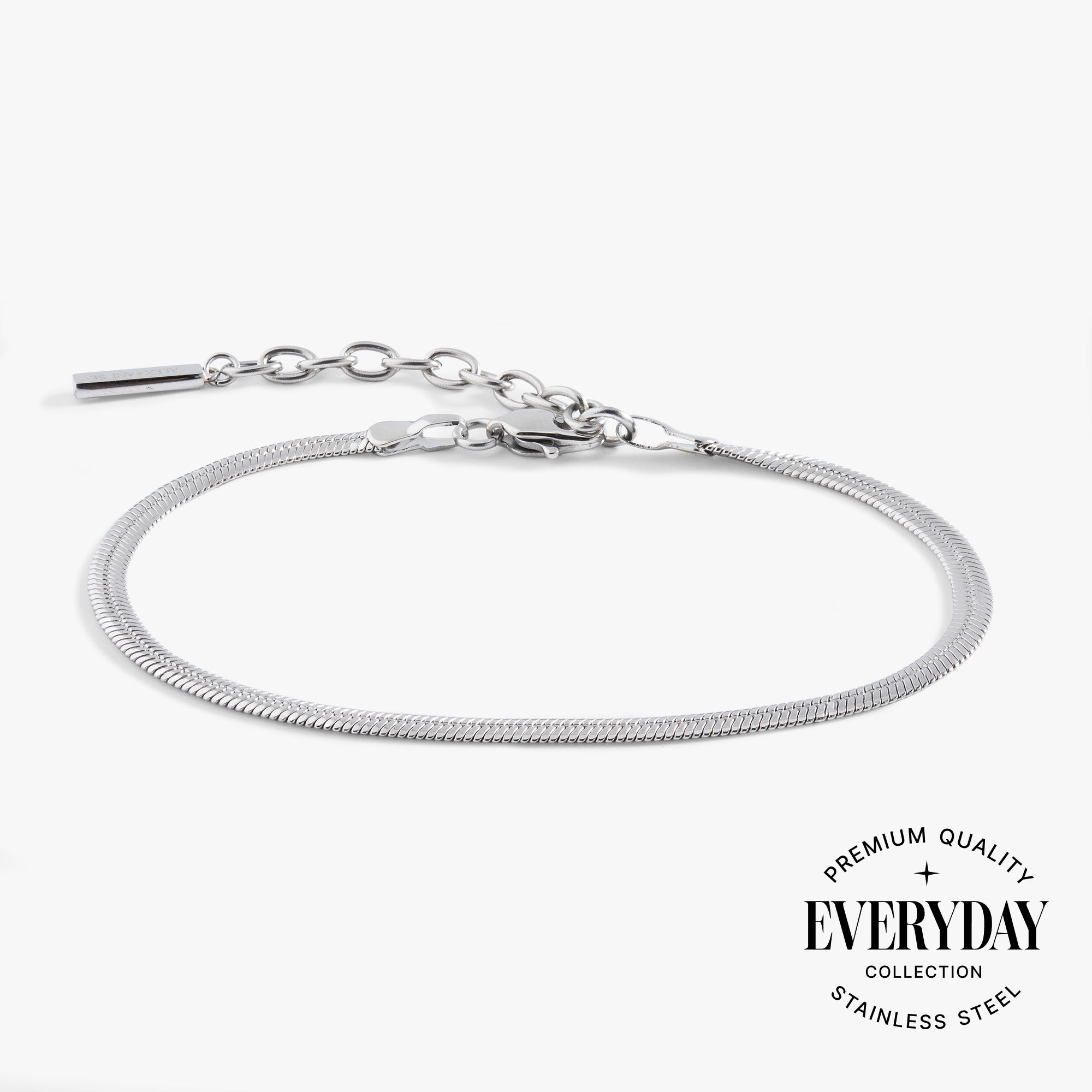 Everyday Herringbone Chain Bracelet - Aaria Tees Aaria Tees